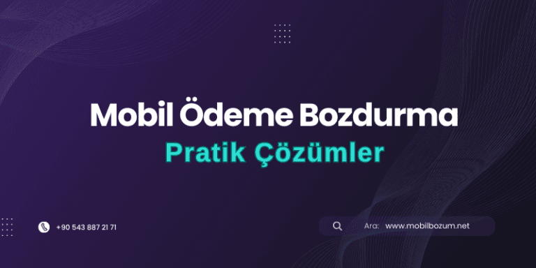 Mobil bozum (2)