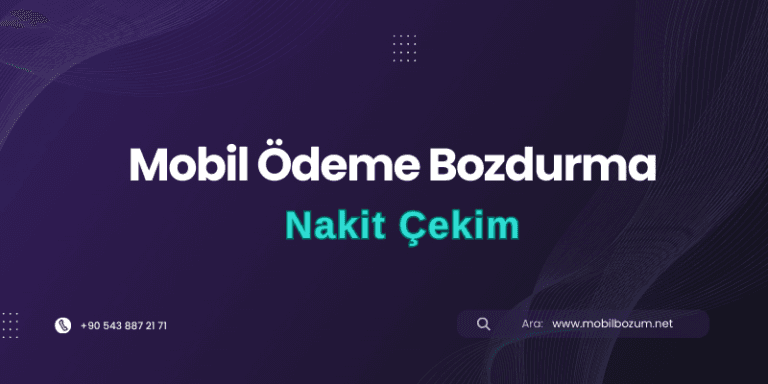 Mobil Bozum İşlemi İle Nakit Çekim Yapılabilir mi?