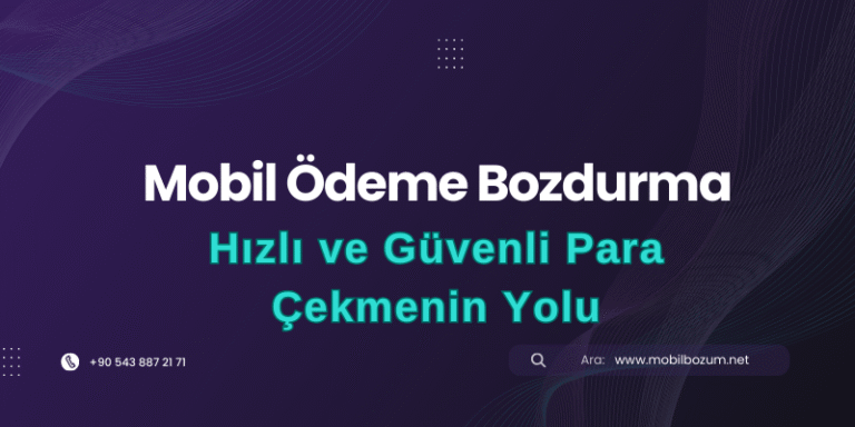 Cep Telefonundan Hızlı ve Güvenli Para Çekmenin Yolu
