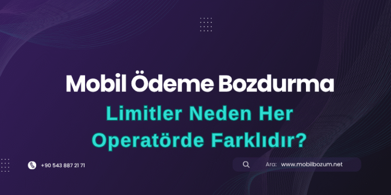 Mobil Bozum Limitleri Neden Her Operatörde Farklıdır?